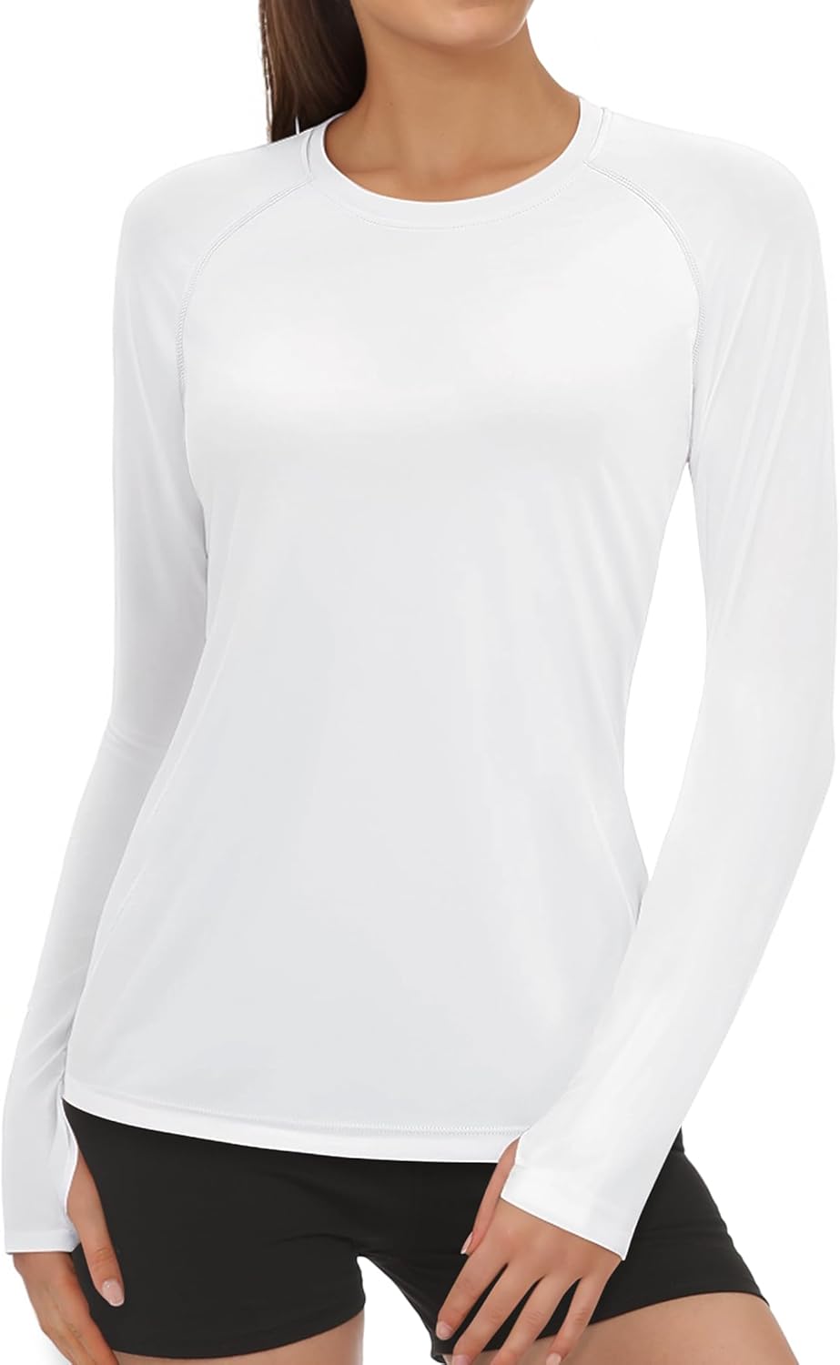 Skiennix Women's Rash Guard - UPF50+ Long Sleeve UV Protection Quick Dry Shirt for Outdoor Activities