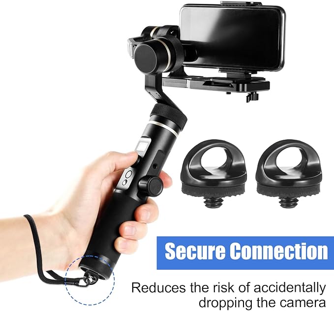 Skrfren 1/4" Camera Neck Strap Screw Holder