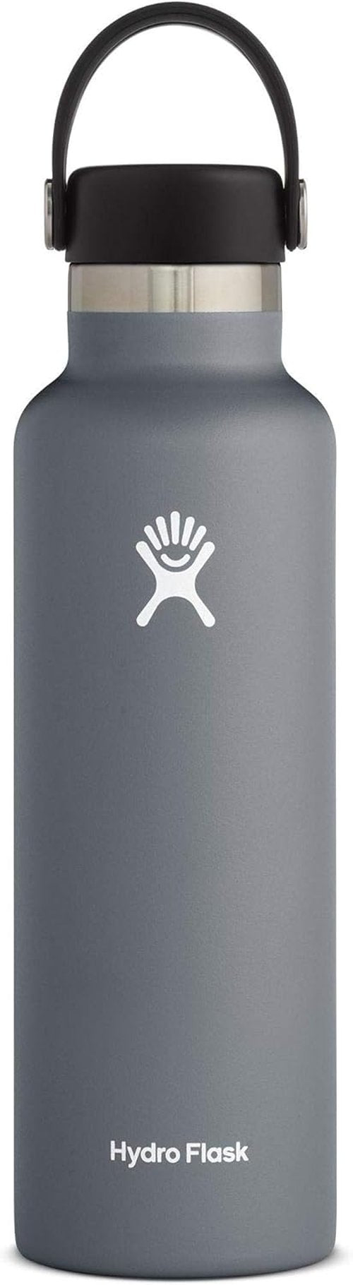 Hydro Flask Water Bottle - Insulated Stainless Steel - Leakproof & Non-Spill | 21 Oz Stone