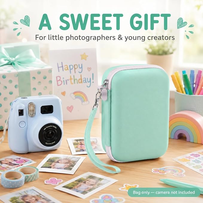 kids Instant Print Camera Case Compatible