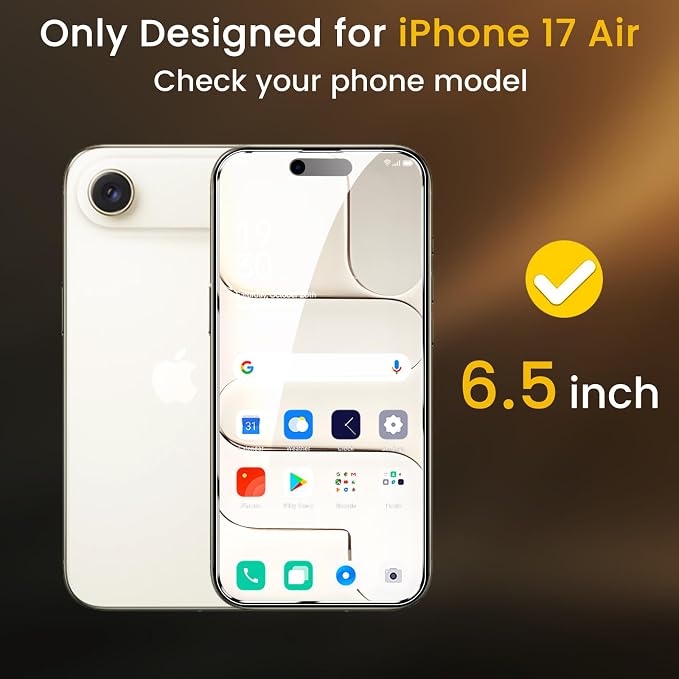 Romkasi 3 Pack Privacy Screen Protector