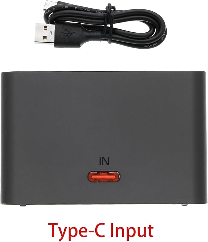 2-Slot Desktop Charger for Leica Q2, 19 531 Replacement PN: 19 531
