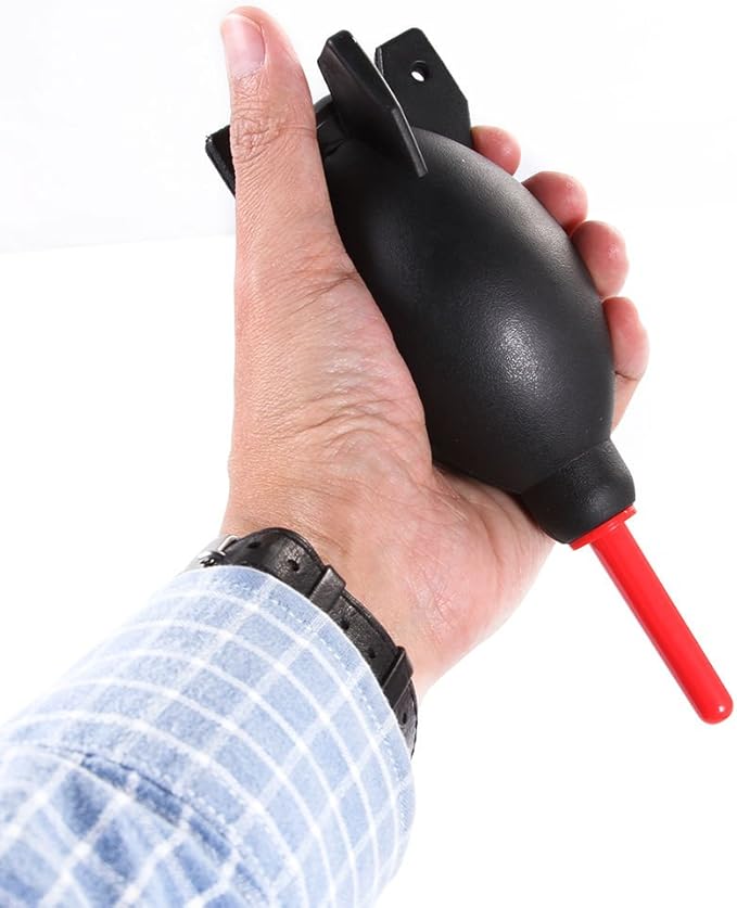 FocusFoto PRO 6.6 Inch Rubber Rocket Air Blower Duster Cleaner Dust Cleaning