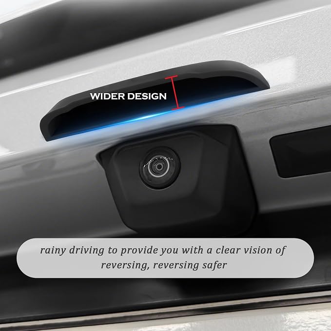 Car Backup Camera Rain Cover, Soft Silicone Car Backup Camera Rain Shield