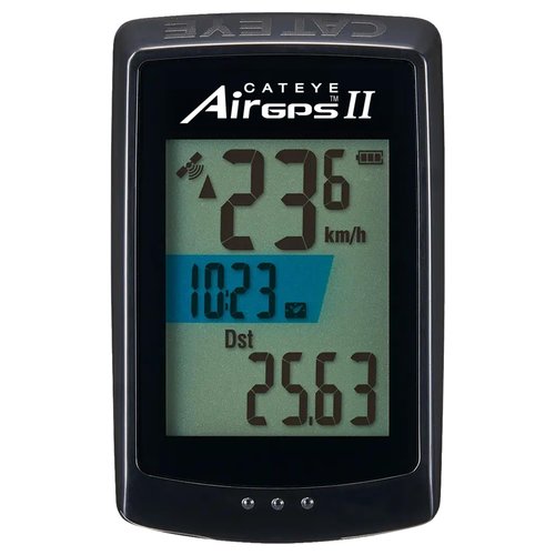 CATEYE AirGPS USB Rechargeable Bike Computer – GPS Cycling Computer with Bluetooth ANT+, GPS Bicycle Speedometer, FlexTight™ Mount, IPX7 Waterproof, Auto Backlight Display, Ride Upload (CC-GPS100N)