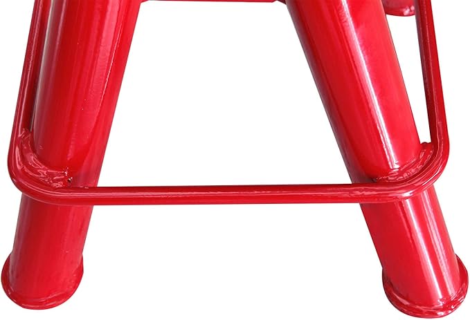 Big RED 10 Ton (20,000 lb) Capacity Heavy Duty Steel Jack Stands, 2 Pack, Low Profile, T90070