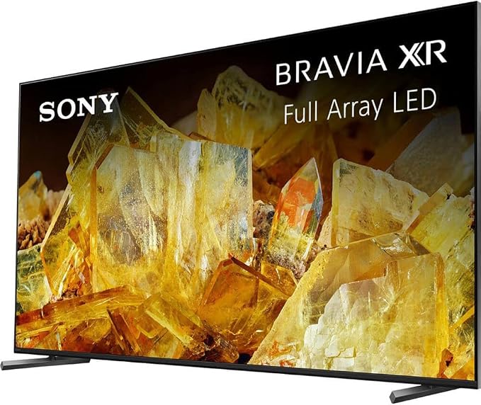 Sony 75 Inch 4K Ultra HD TV X90L Series: BRAVIA XR Full Array LED Smart Google TV (Renewed)