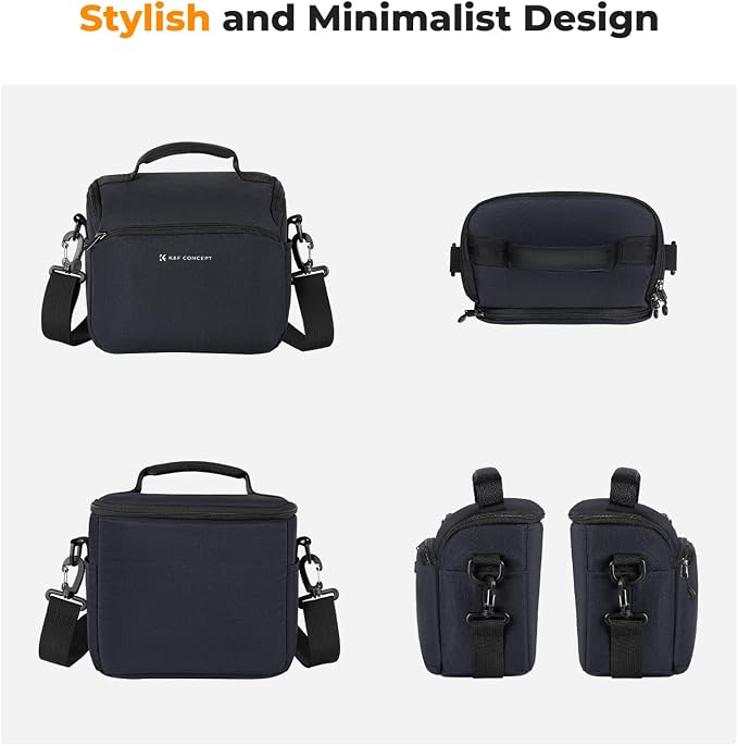 K&F CONCEPT Camera Sling Bag Small Crossbody Camera Case DSLR/SLR/Cute Compact