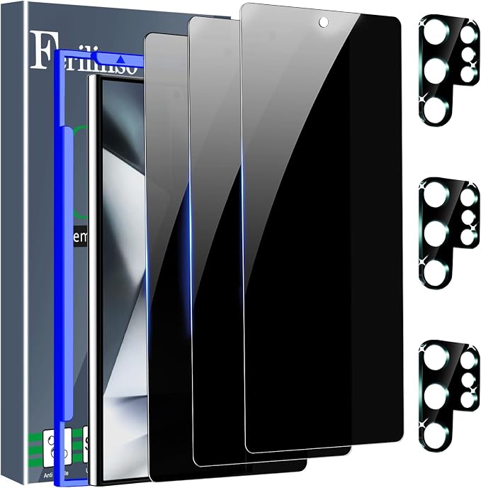 Ferilinso 3 Pack Privacy Screen Protector