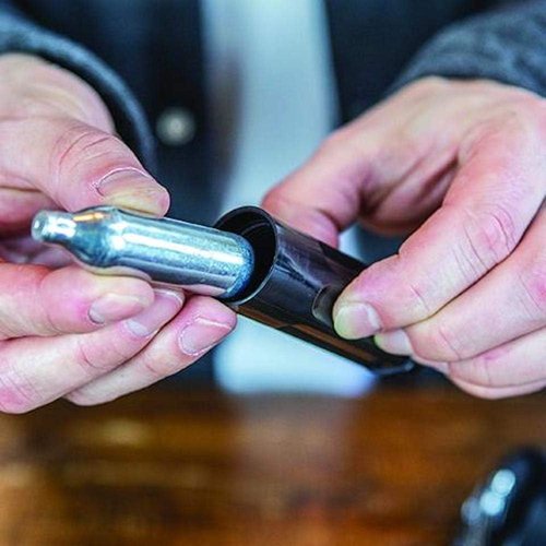 GrowlerWerks uKeg 64 CO2 Chargers - 8g, Pack of 10 for Perfectly Carbonated Beverages