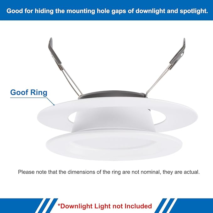 PATIKIL 6.3" ID 10.04" OD Goof Rings