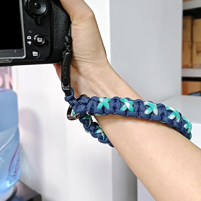 VICHUNHO Camera Wrist Strap, Secure & Adjustable DSLR Camera Hand Strap