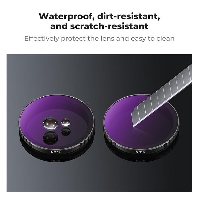 K&F CONCEPT Push-in Fit ND Filter Kit Compatible