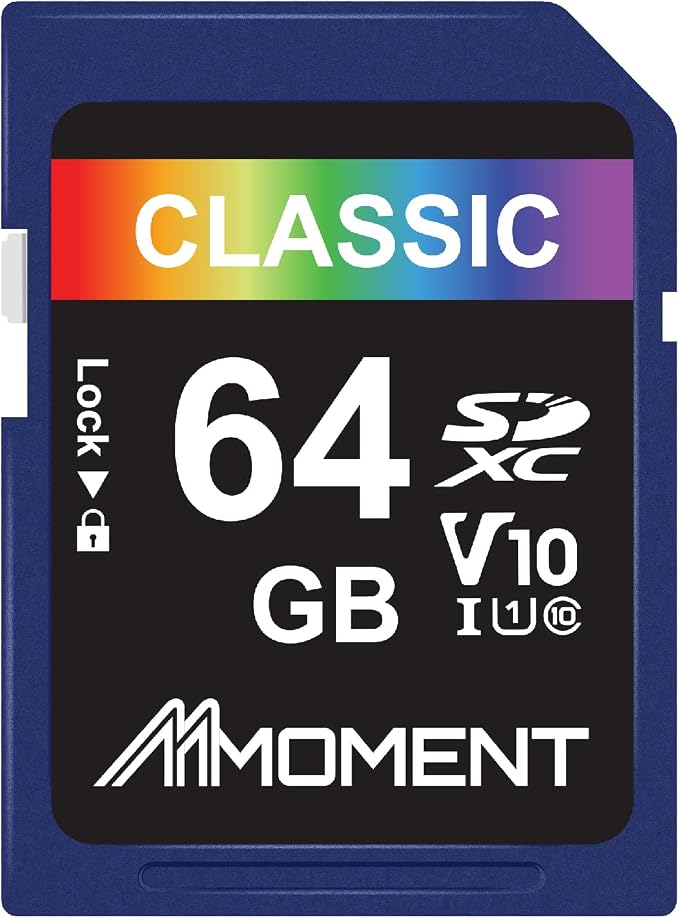 MMOMENT 64GB Full-Size SD, SDXC Card Compatible