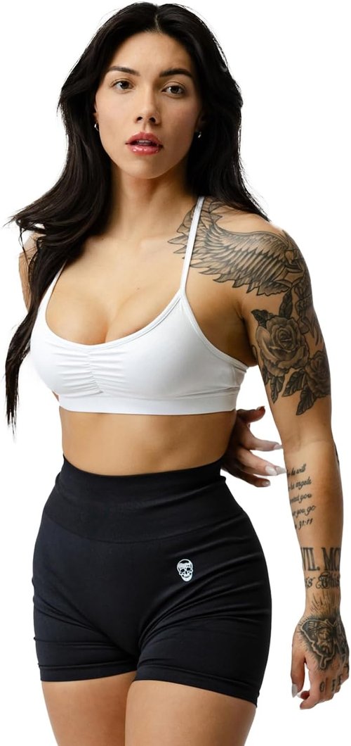 Gymreapers Infinity Seamless Workout Shorts - High Waist Biker Shorts for Women | Athletic Yoga & Running
