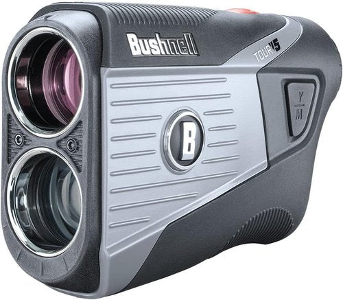 Bushnell Golf Tour V5 - Premium Laser Rangefinder with Patriot Pack | Sleek Black Design