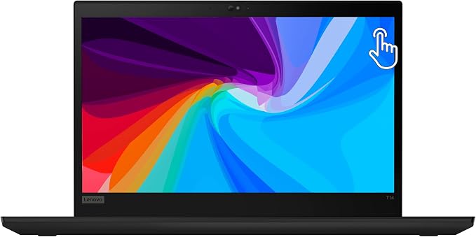 Lenovo Thinkpad T14 Gen 2 14" Touchscreen Laptop, i5 1145G7 2.6Ghz, 16GB DDR4, 256GB NVMe SSD, 1080p Full HD, Thunderbolt 4, HDMI, Webcam, Windows 11 Pro - Black (Renewed)