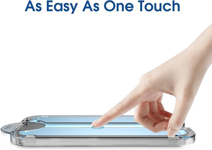 amFilm Auto-alignment OneTouch for Samsung Galaxy S26 6.3'' Screen Protector +