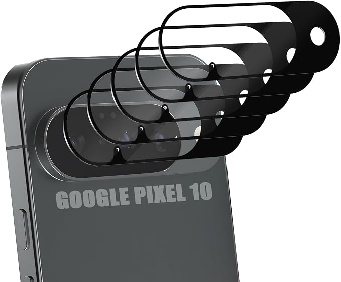 Orzero Camera Lens Protector for Google Pixel 10, Protector de Cámera Tempered