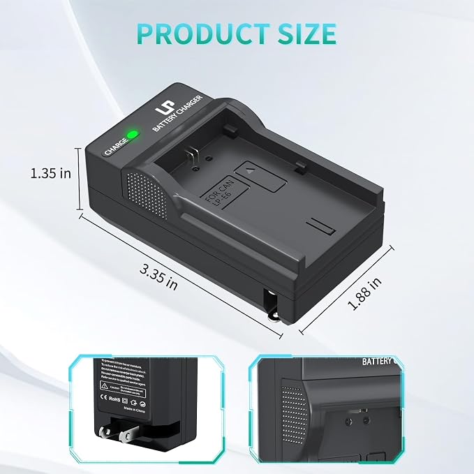 LP LP-E6 LP E6N Battery Charger, Charger Compatible