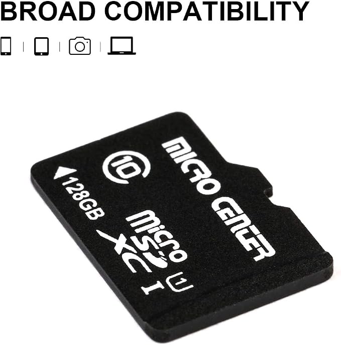 INLAND Micro Center 128GB Class 10 MicroSDXC Flash Memory Card