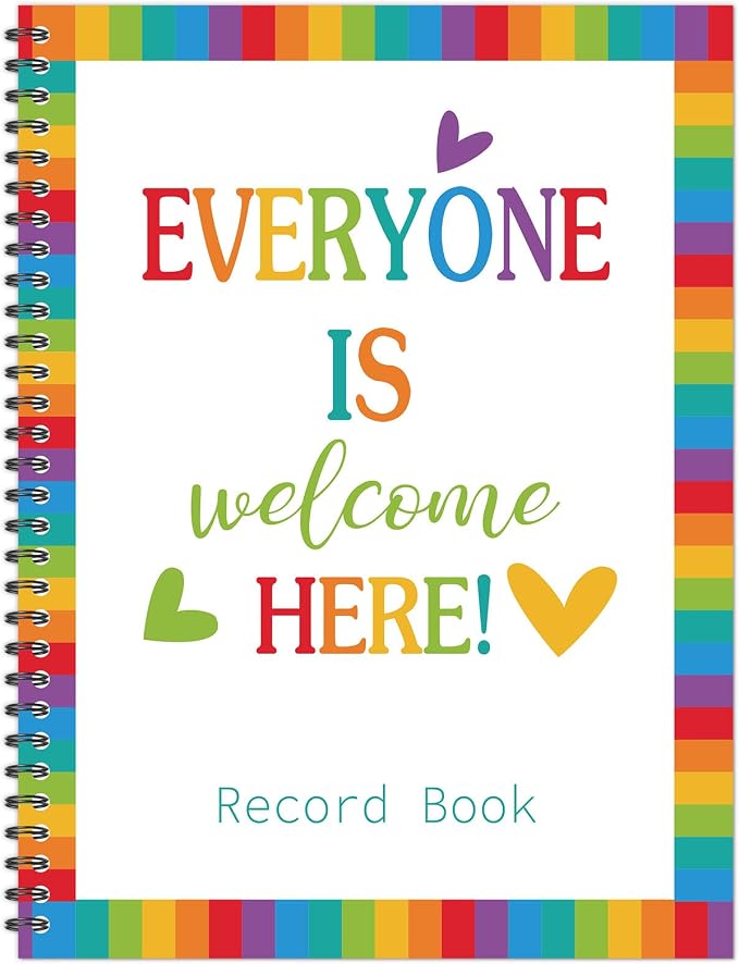 Faccito 8.3'' x 11'' Teacher Record Book 2026 Grade Book Undated Attendance