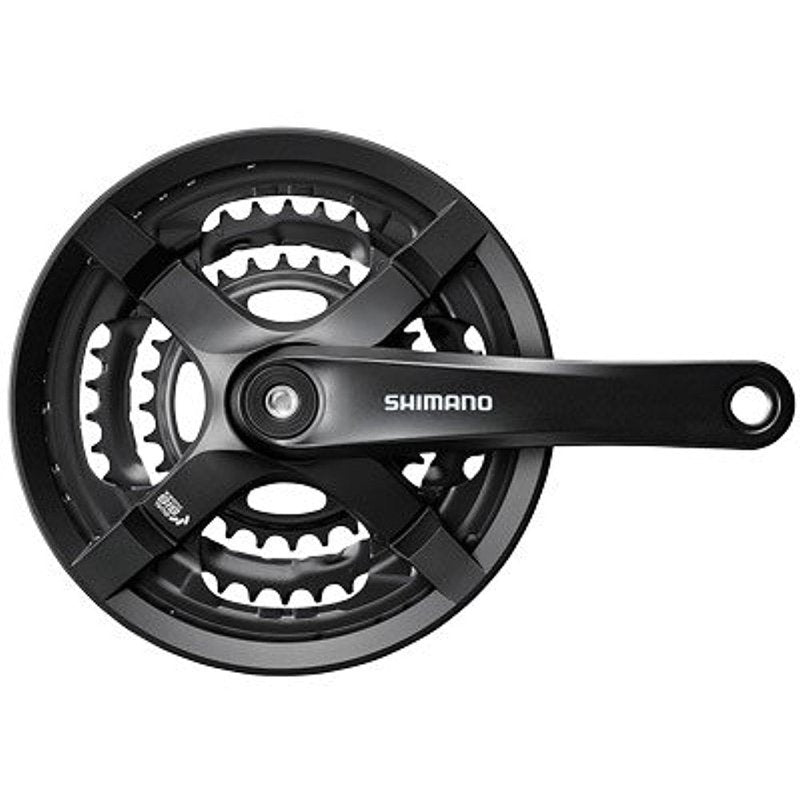 Shimano 6/7/8 Crankset 170mm/175mm 24/34/42 & 28/38/48