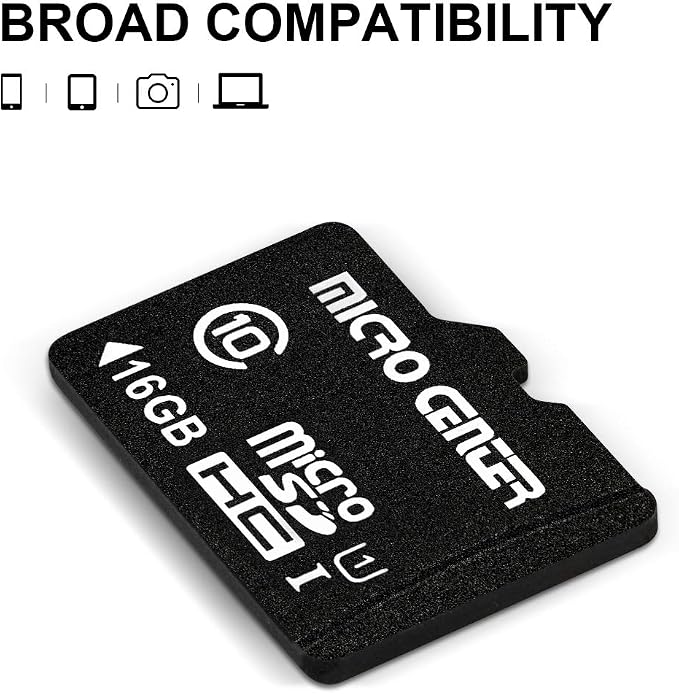 INLAND Micro Center 16GB Class 10 Micro SDHC Flash Memory Card