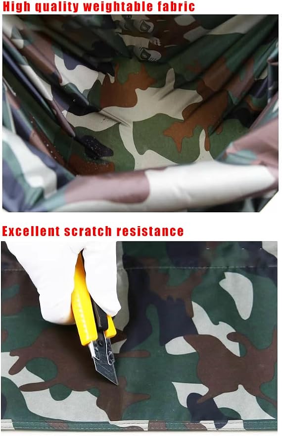 CHASING BIRDS Camouflage Waterproof Opaque Anti-UV Rain Covers Raincoat