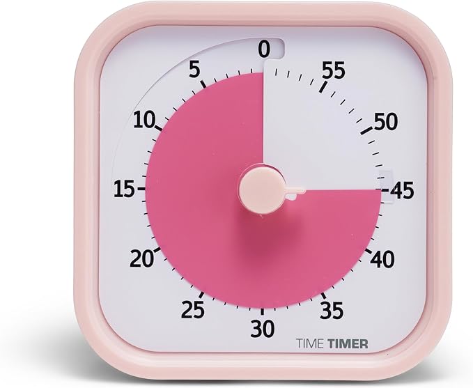 TIME TIMER MOD – 60-Minute Visual Timer, Homeschool Supplies Study Tool