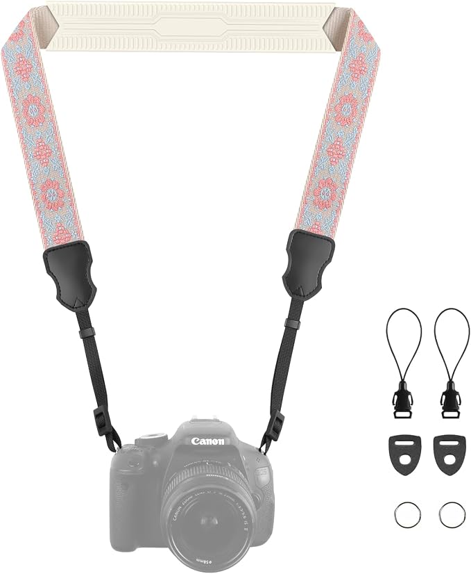 FIEIL Neck Strap Silicone Camera Straps