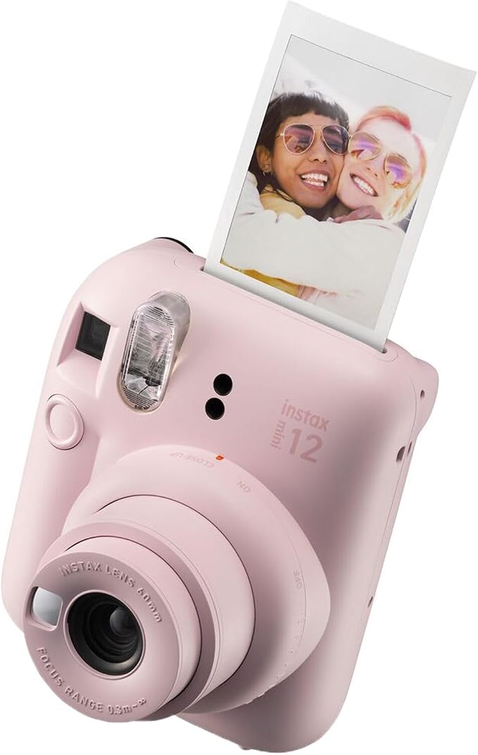 Fujifilm Instax Mini 12 Instant Camera + MiniMate Accessory Bundle & Compatible