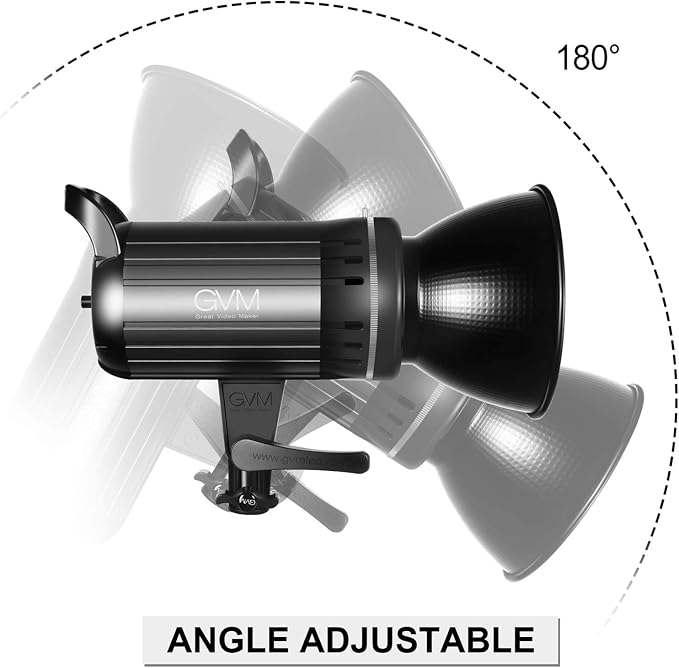 Bi-Color LED Video Light, GVM 100W Photography Lighting