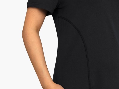 Kimmery V-Neck T-Shirts for Women - Short Sleeve Yoga Tops | Comfortable Workout Wear