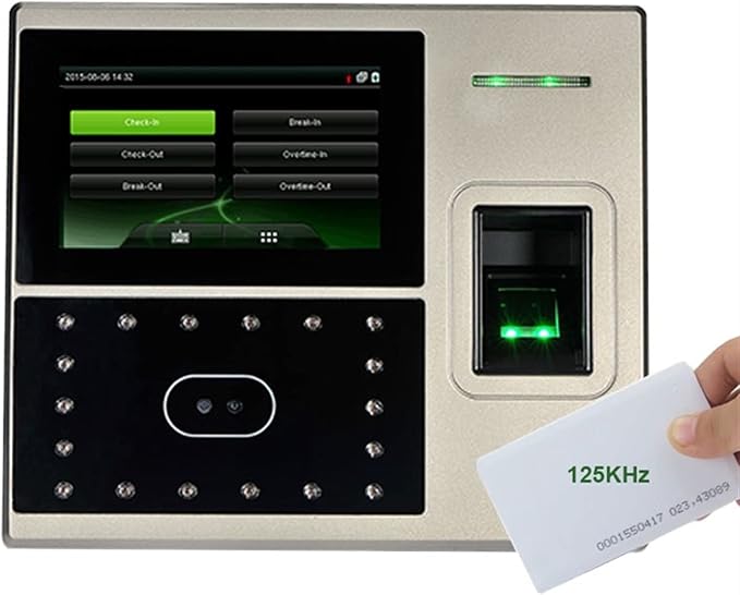 UFace800 Linux System TCP/IP Biometric Fingerpint Face Facial Recognition Time