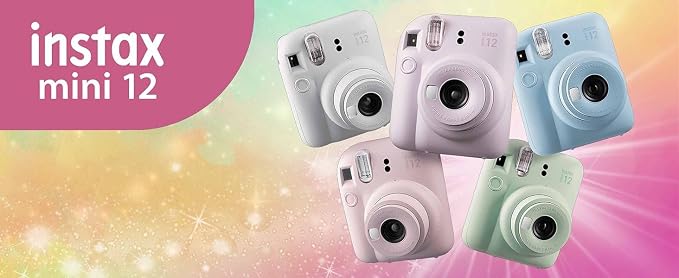 Fujifilm INSTAX MINI 12 Blue Bundle 2025)