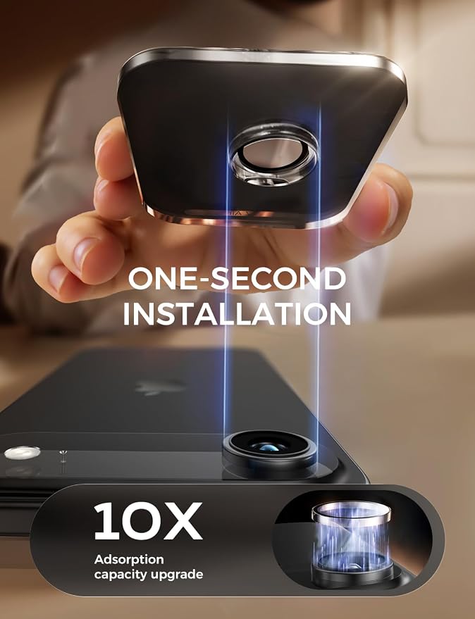 MAGIC JOHN for iPhone Air Camera Lens Protector 9H Aerospace Tempered Glass