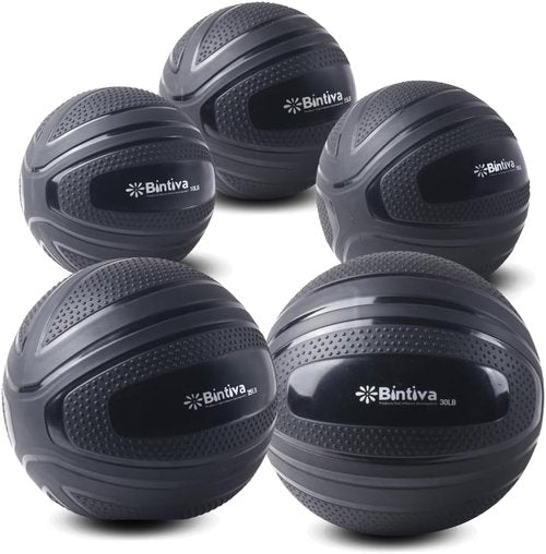 Bintiva Non-Bounce Slam Ball - Weighted Deadball for Effective Workouts | Ideal for Fitness Routines