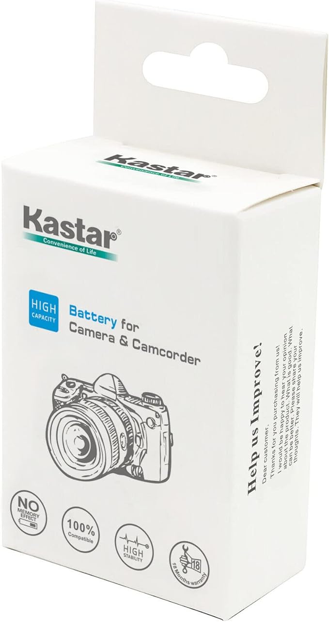 Kastar 2-Pack LB-070 Battery and LTD2 USB Charger Replacement