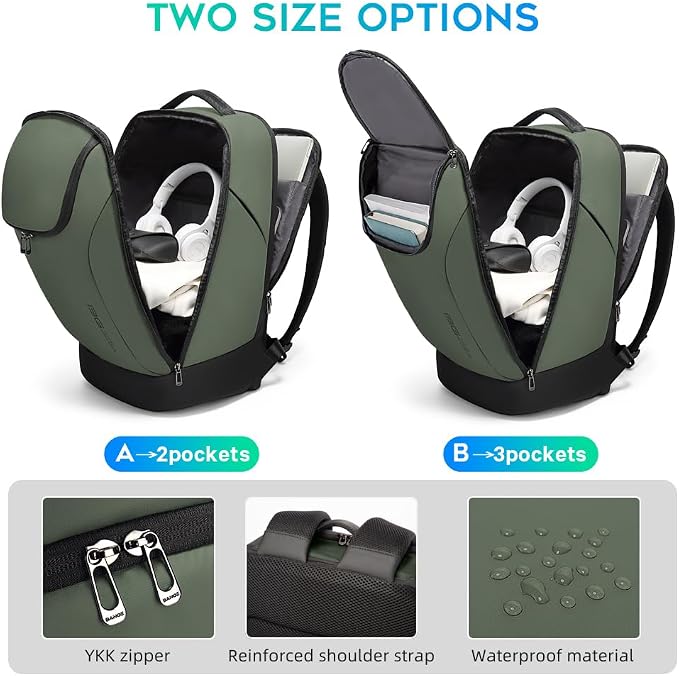 BANGE Business Commute Backpack Waterproof fit 15.6 Inch adopt in Commute