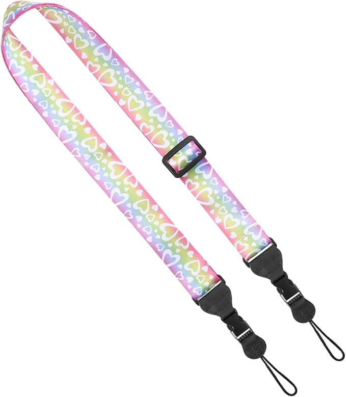 FIEIL Adjustable Shoulder Strap, Nylon Camera Strap, Comfortable Neck Strap