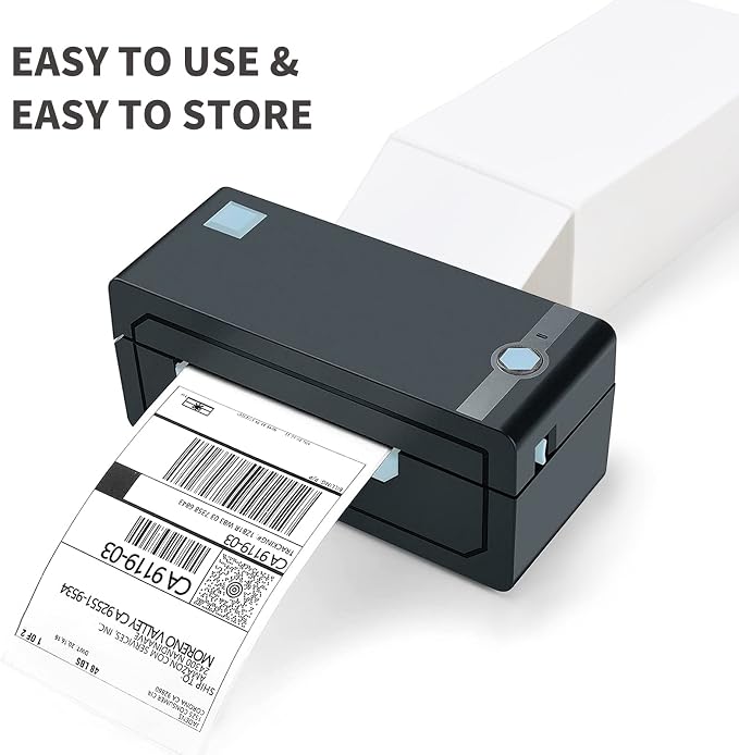 L LIKED 1000 4x6 Thermal Shipping Labels Fanfold, Direct Thermal Printer Labels