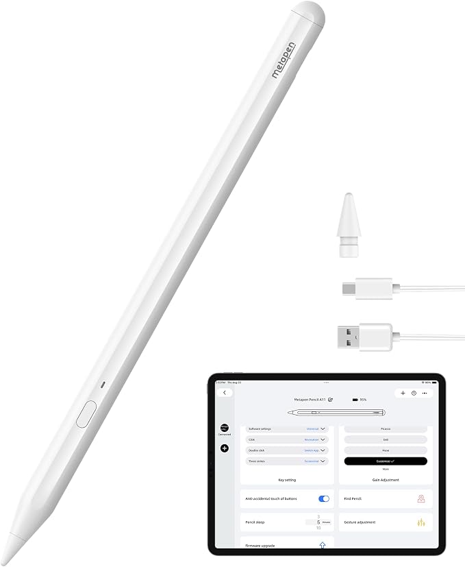 Metapen A11 iPad Pencil A16 Fast Charge Stylus Pen
