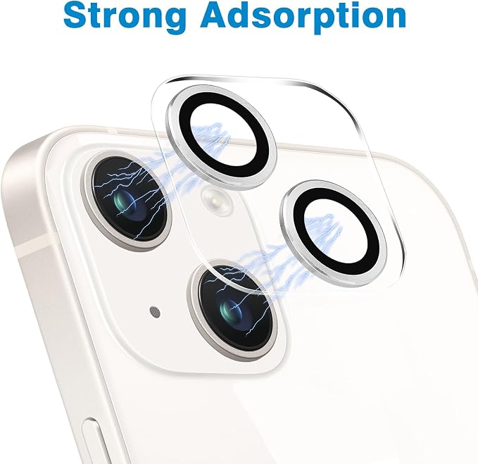 Dengduoduo 3 Pack Tempered Glass Camera Lens Protector
