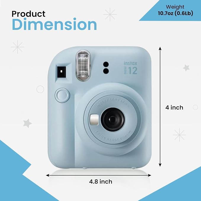 FUJIFILM Instax Mini 12 Holiday Bundle 2025
