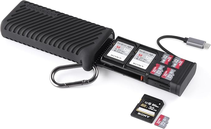 PGYTECH CreateMate High-Speed 2-in-1 SD Card Reader Adapter USB 3.1 Type-C