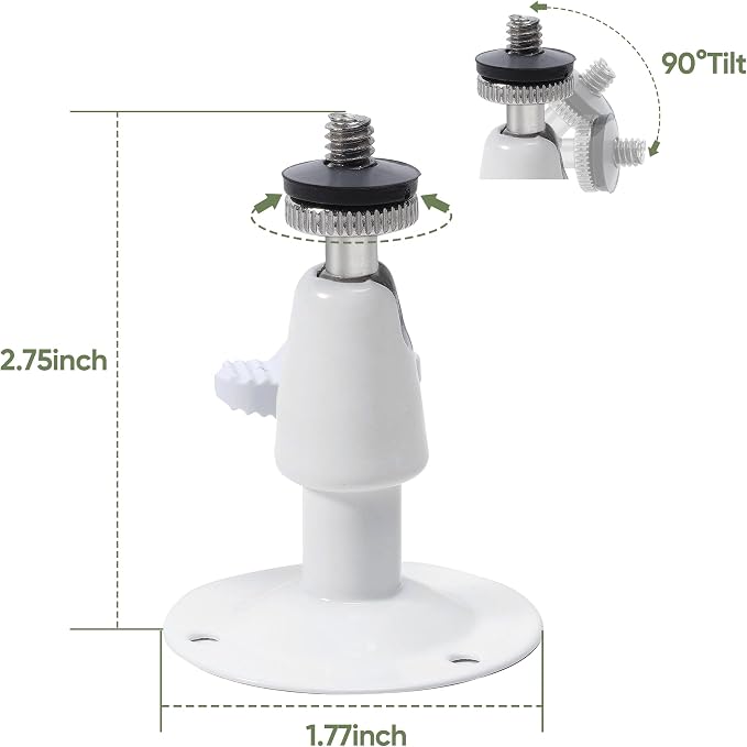 bonoch Adjustable Baby Monitor Wall Mount, Compatible Baby Camera Adjustable