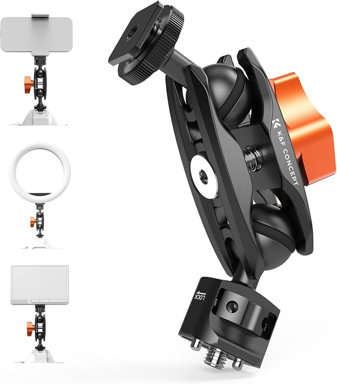 K&F CONCEPT Magic Arm, LED Light