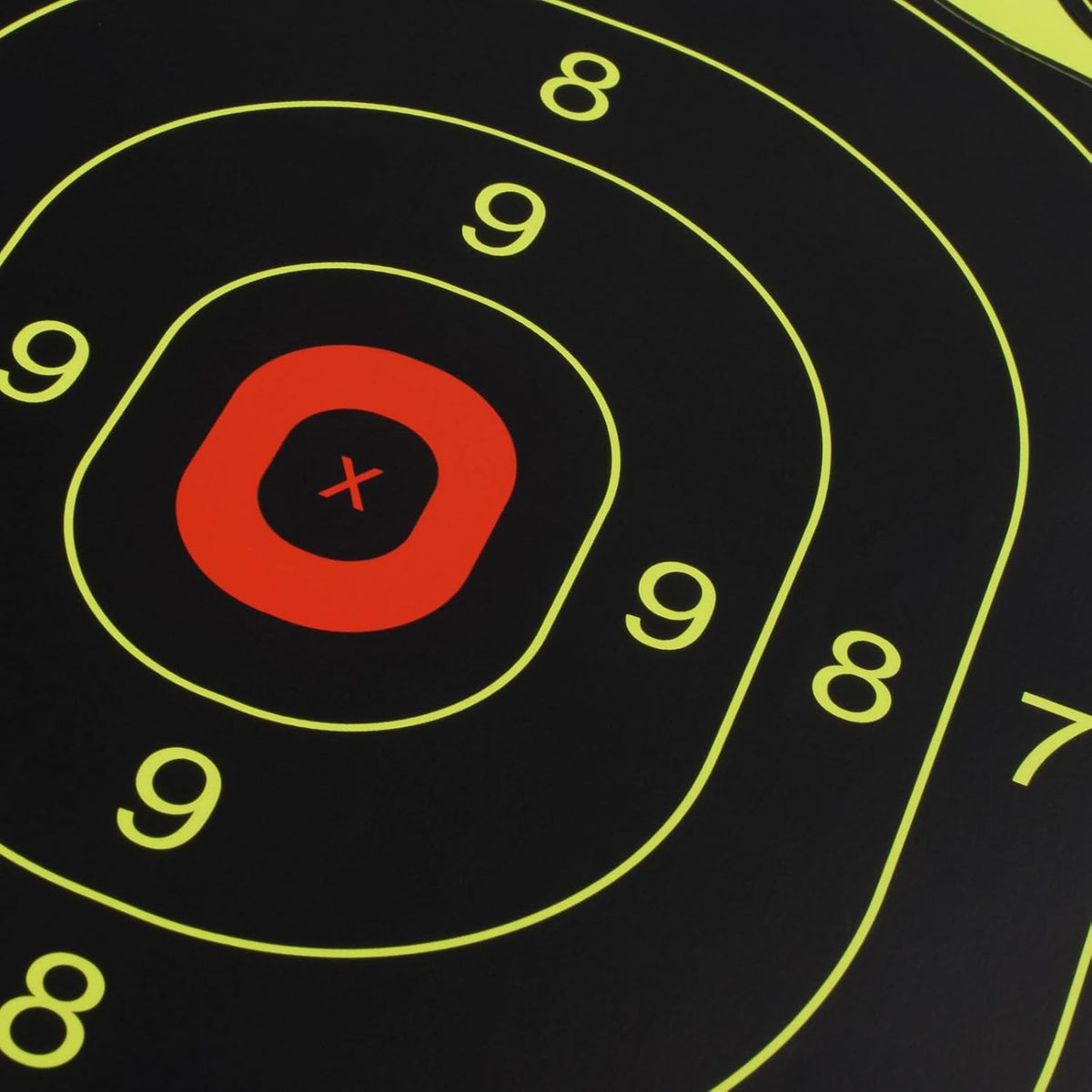 Silhouette Splatter Targets by [Brand Name] - 12x18 Inch for Easy Shot Visibility | 10 Pack for BB Guns & Airguns