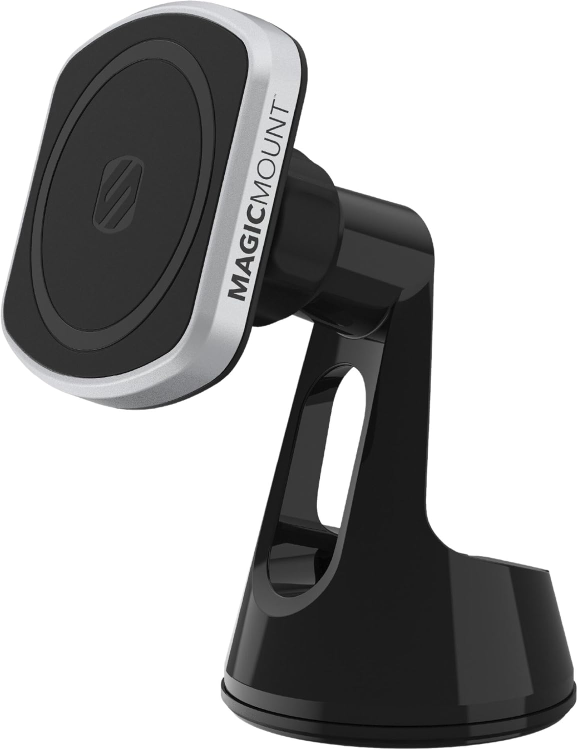 Scosche MP2WD-XTSP MagicMount Pro2 Magnetic Car Phone Holder - Ultimate Magnetic Car Mount for Windshield or Dashboard with Suction Cup - Compatible with MagSafe, iPhones, Galaxy, Pixel & Smartphones